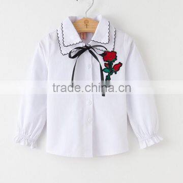 Zm50391b Autumn New Style Kids Clothing Long Sleeve Pure Cotton Lapel Trendy Children Shirt photo-5
