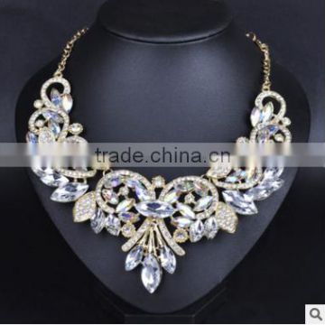 F20002N European style top selling classical diamond necklace