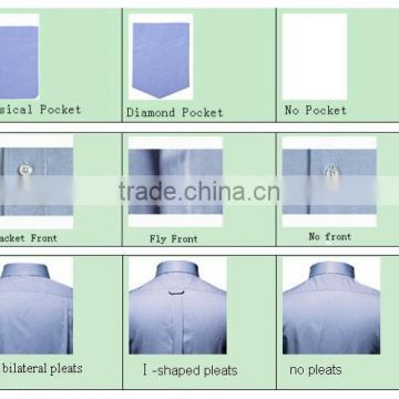 2016 latest fashion designer shirt custom leisure shirt