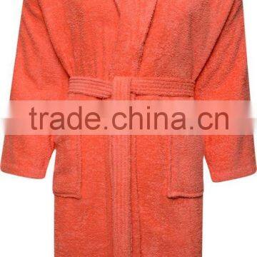 Top Quality Custom Design Soft 100 Cotton Bathrobe Wholesale photo-5