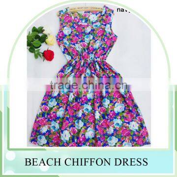 China Factory Wholesale Price Washable Custom Bohemian Printed Chiffon Dress Women Printed Fabric for Dress photo-2