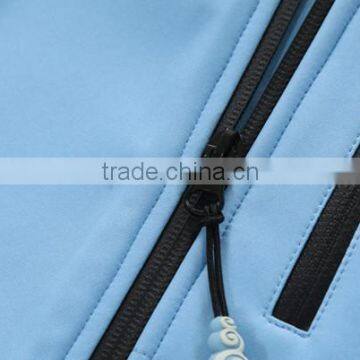 High Collar Windproof Men Zipper Polar Fleece Jacket