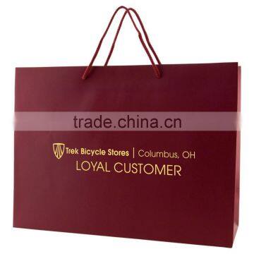 Matte Laminated Eurotote Shopping Bag - Features Cardboard Bottom, Dimensions Are 16" x 6" x 12" and Comes With Your Logo. photo-2