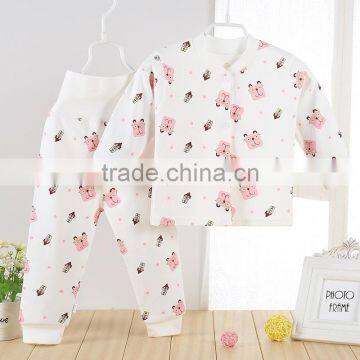Wholesales Spring Autumn Cotton Printing Baby Clothes Set Wear photo-5