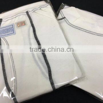 Soft Knit Aramid FR Antibacterial Deodorant Inherently Flame Retardant Blending Long Sleeve Crew Neck Top Underwear FIA Approved photo-4
