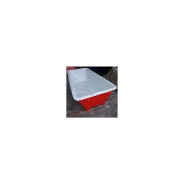 custom acrylic solid surface bathtub