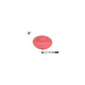 Red Fluorescent Lamp Foot Switch Lamp Wire Switch 70mm with Push Button