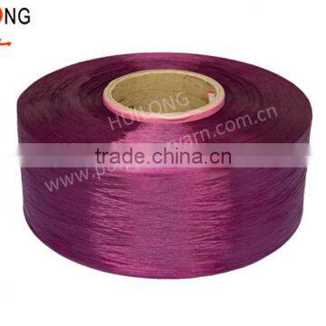 Polyester POY Yarn Dope Dyed Yarn for Final DTY photo-4