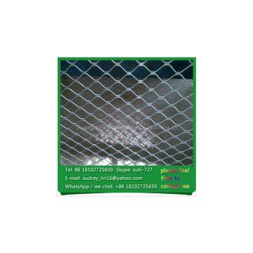 Aluminum picket fence security grille beautiful grid wire mesh,ultra amplimesh