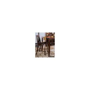 Leather Back Counter Stool