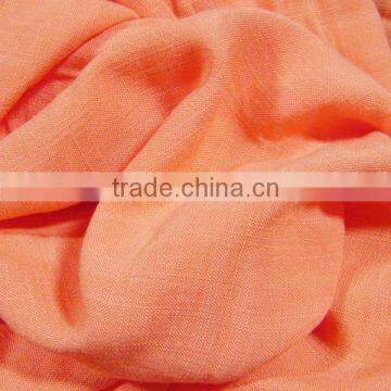 Bamboo Slubby Yarn Fabric 100% Bamboo Woven for T Shirt Fabric photo-3