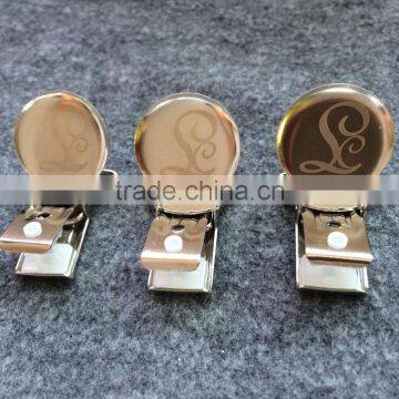 Wholesale Cheap OEM Logo Metal Suspender Clips photo-5