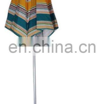 2.5m Hot Selling Beach Umbrella Stripes Umbrella