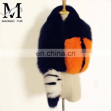 Wholesale Scarves 2017 Fashionable Real Fox Fur New Scarf