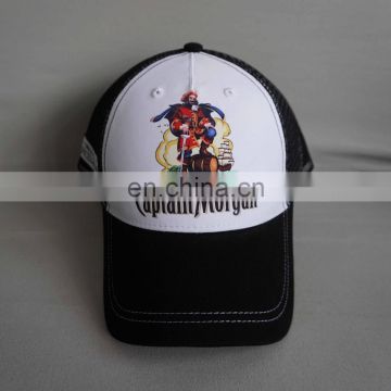 Trucker caps black mesh and cotton material hight quality in VietNam