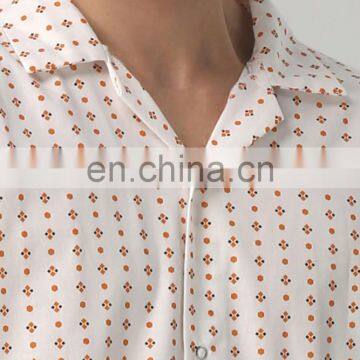 V-neck Comfortable Flame Retardant Hospital Clothing Patient Gown photo-3