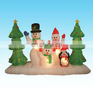 inflatable christams family decorations