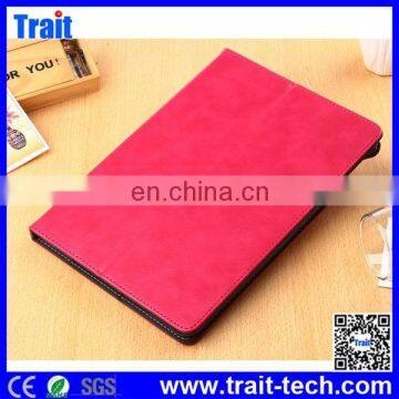 Beautiful Color Wallet Style Side Flip Stand Card Slots Elastic Belt for Ipad Air 2 Leather Case photo-3