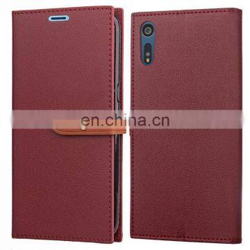 Professional for Sony Xperia XZs PU case for wholesales,leather tpu pc phone case