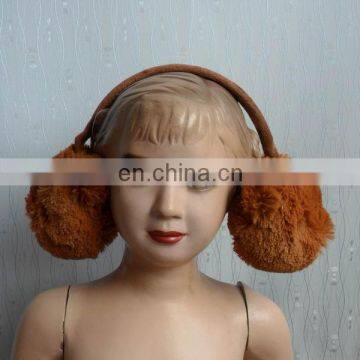 Custom Soft Plush Animal Warm Earmuff for Adults and Kids