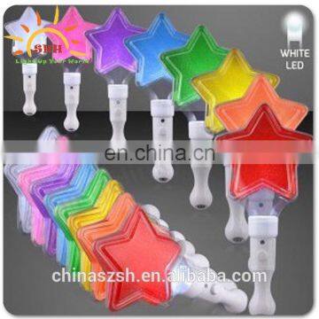 Led five star glow stick for kids