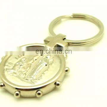 25 Experience Years Wholesale Souvenir SILVER Cross Religion METAL KEYRING photo-6