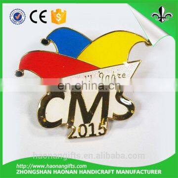 Wholesale high quality metal custom lapel pins/button badge with logo