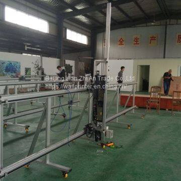 Wall painting machine for mural