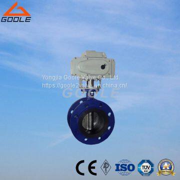 Pneumatic Soft Seal Flanged Butterfly Valve (GAD641X)