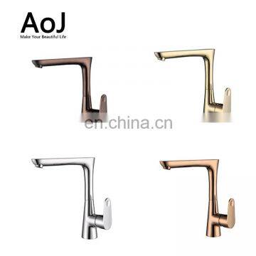 ORB Finish Beautiful Copper Deck Mounted Flexible Single Handle Health Faucet Brass Kitchen Faucet photo-5