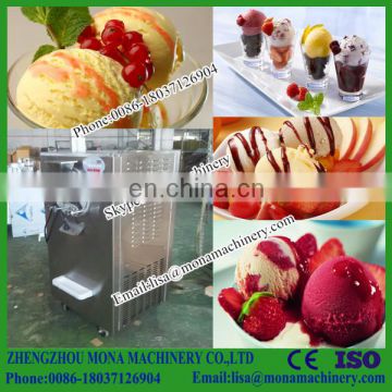 Professional good service desktop hard serve ice cream machine