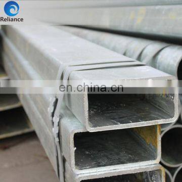 Iron gi / Pre Galvanized Hollow Section Square Iron Seamless Rectangular Tubes