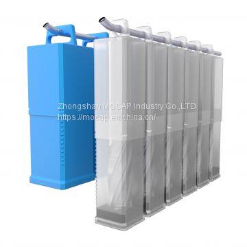 Square Telescoping Plastic Packaging With Hanger for Cutting Tool