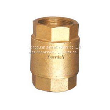 Brass vertical check valve Brass Anti Siphon Valve Pharmaceutical Equipment