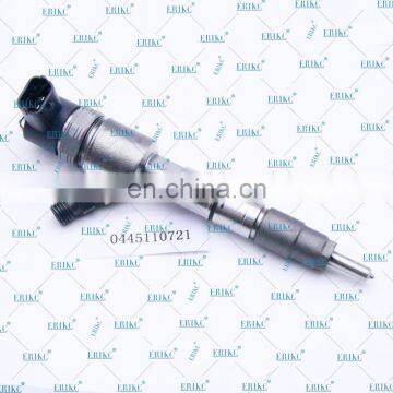 ERIKC 0445 110 721 Automobile Engine Parts Injection 0445110721 Common Rail Exchange Injectors 0 445 110 721