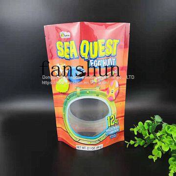 Printed Food Grade Stand-up Packaging Bags/self-sealing Snack Bags photo-5