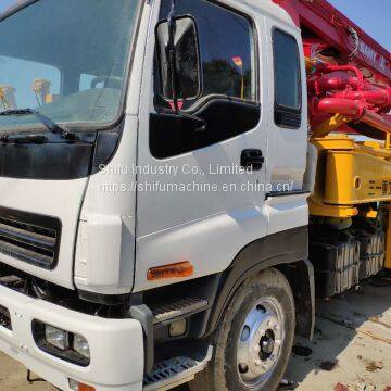 ISUZU 37m concrete pump