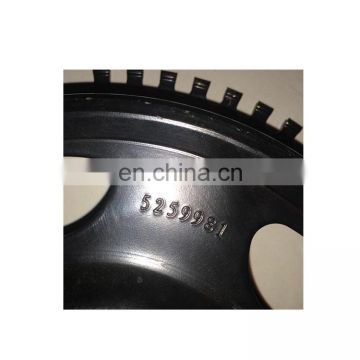 5259981 Crankshaft Pulley for cummins  ISFE4 ISF3.8 CM2220 F103  diesel engine spare Parts  manufacture factory in china order