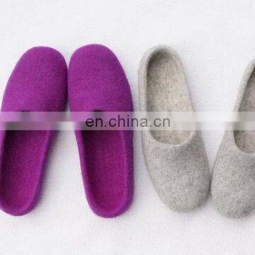 Factory Price High-quality Bathroom Felt Slippers photo-2