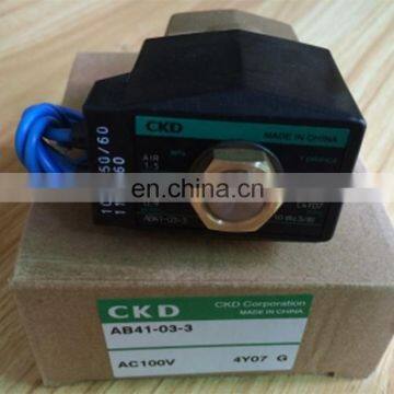 CKD solenoid valve AB series AB41-02-2-02E