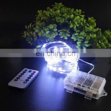 LED Copper Wire Strings Party Light With Remote Controller 10m 5m photo-6
