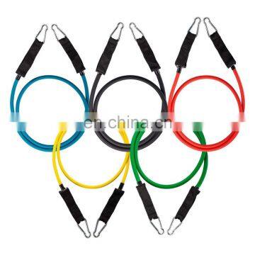 Latex 11pcs Resistance Bands Exercise Bands Resistance Tube Set for Fitness Sports in Home photo-4