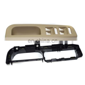 Free Shipping! Set 2pcs Front Left Switch Bezel Handle Trim Bracket For VW Passat MK4 Beige