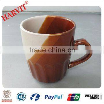9oz Cheap Brown Zebra China Mug