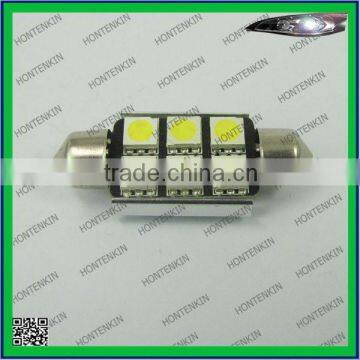 Top Quality LED festoon Car Bulb C5W 6SMD canbus Driving Light