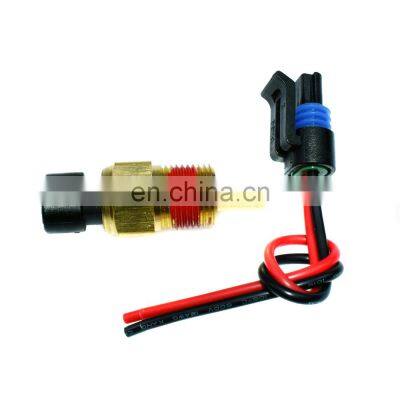 Coolant Water Temperature Sensor & Connector Pigtail For Buick Century Cadillac Chevrolet 10045847,12146312,15326386