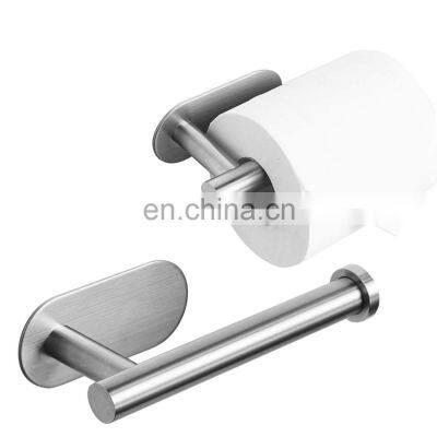 Kitchen Roll Paper Accessory Wall Mount Toilet Paper Holder Stainless Steel Bathroom Tissue Towel Accessories Rack Holders photo-2