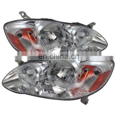 Head lights head lamps for  Toyota Corolla  2005