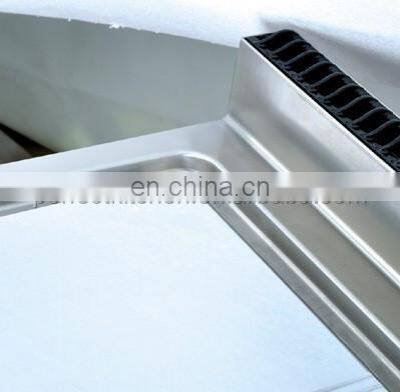 Stainless Steel Commercial Kitchen LPG Gas Griddle With Hard Chrome photo-3