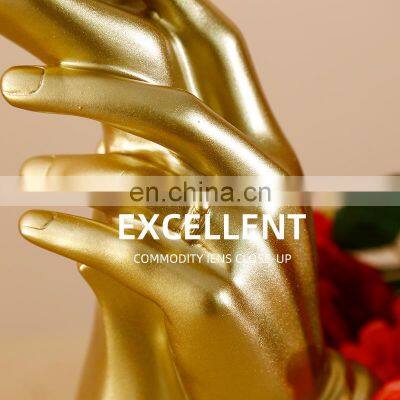 Nordic Hand in Hand With Rose Ornaments, Creative Wedding Gifts, Modern Minimalist Home Crafts photo-4